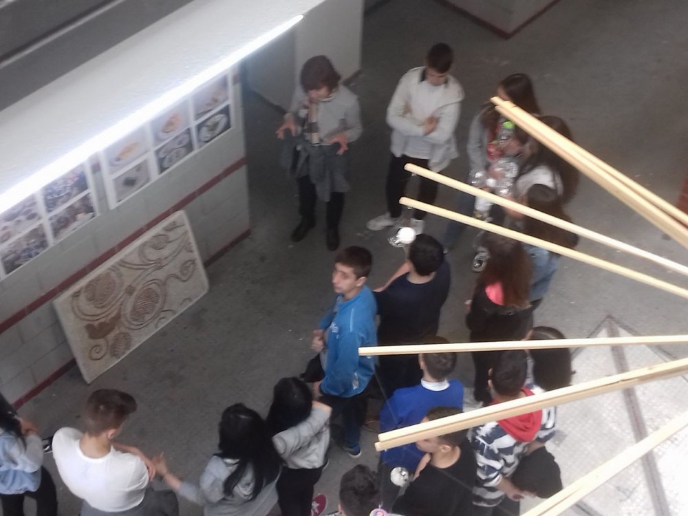 Επίσκεψη – Δράση μαθητών του 7ου Γυμνασίου Βόλου, στο ΙΙΕΚ Δήμου Βόλου